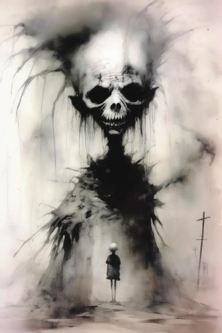 00017-461386362-_lora_Stephen Gammell Style_1_Stephen Gammell Style - the reality of dementia in the style of Stephen Gammell.png